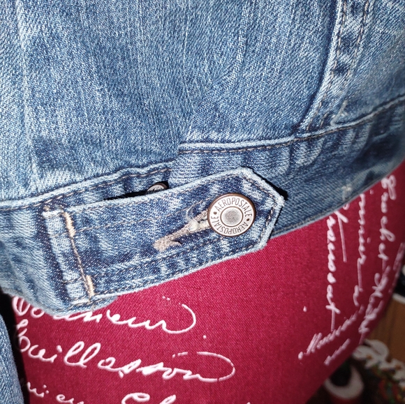 Aeropostale Jean Jacket S/P - Picture 8 of 11